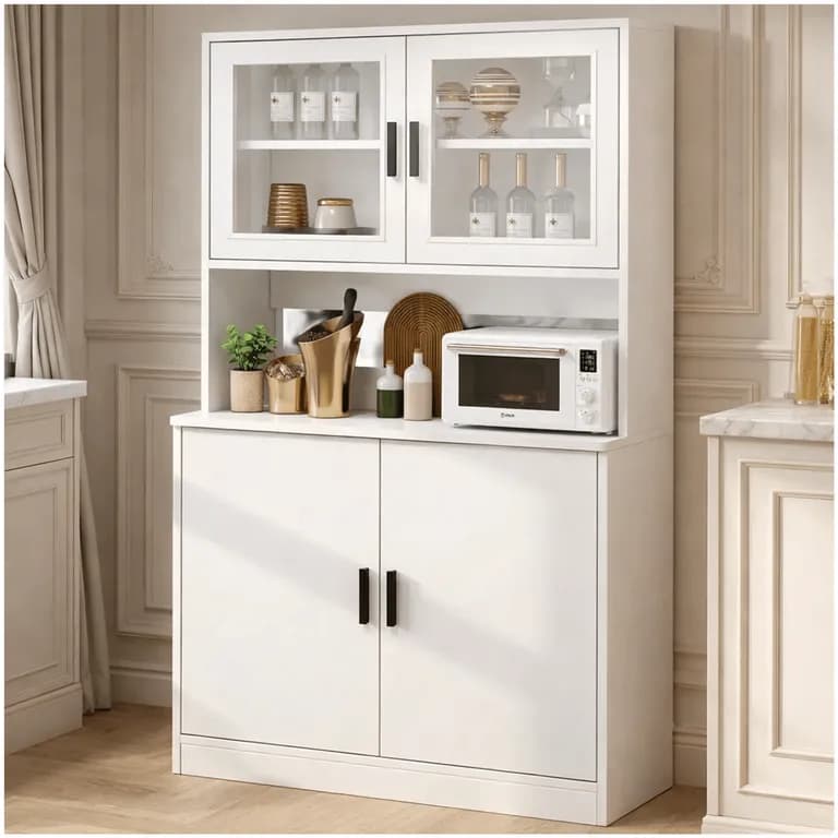 Mueble De Cocina De Pata Multifuncional 80x32x182cm