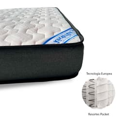 Colchon Cuna Resortes 130x70x15 Cm.