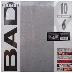BAD COMPANY - 10 FROM 6 CLEAR WHITE VINYL - VINILO