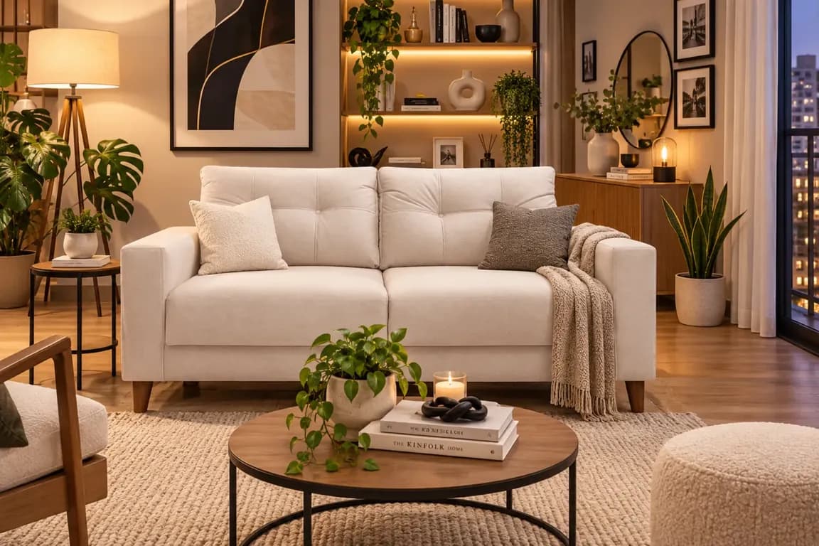 SOFA ATILIANO 3CPS BEIGE