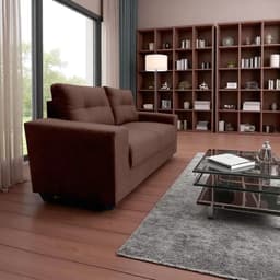 SOFA GIULIA 2CPS CHOCOLATE