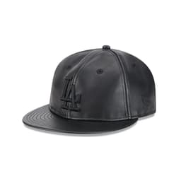 Gorra 9Fifty MLB Los Angeles Dodgers Genuine Leather Black Negro TALLA UNICA