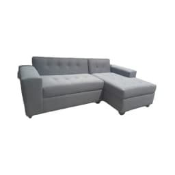 SOFA SECCIONAL MILAN DERECHO GRIS LINO