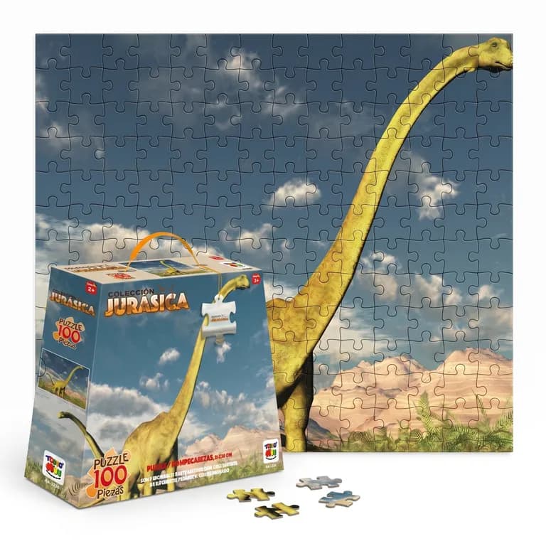 Puzzle Brachiosaurus Coleccion Jurasica (100 Piezas) -