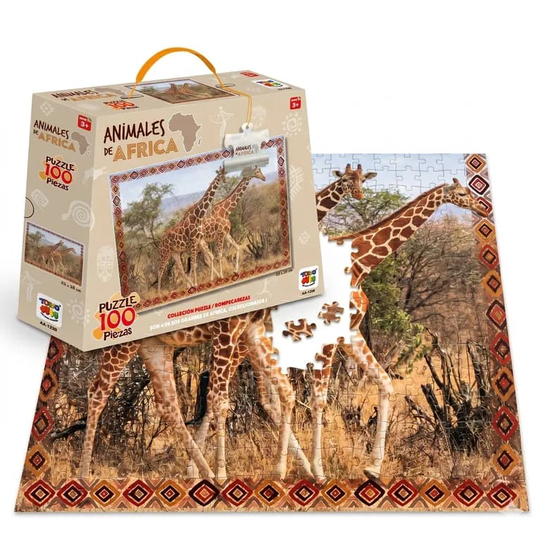 Puzzle Jirafas (100 Piezas) -