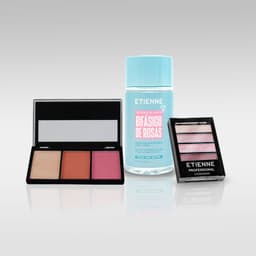 Set sombras de ojos + desmaquillante rosas On the Go