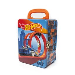 Caja metalica coleccion para 18 autos - D