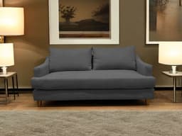 SOFA MISTRAL CHENILLE GRAFITO 3 CUERPOS