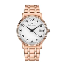 Reloj Rose Gold Calendar Hombre Oro Rosa TALLA UNICA