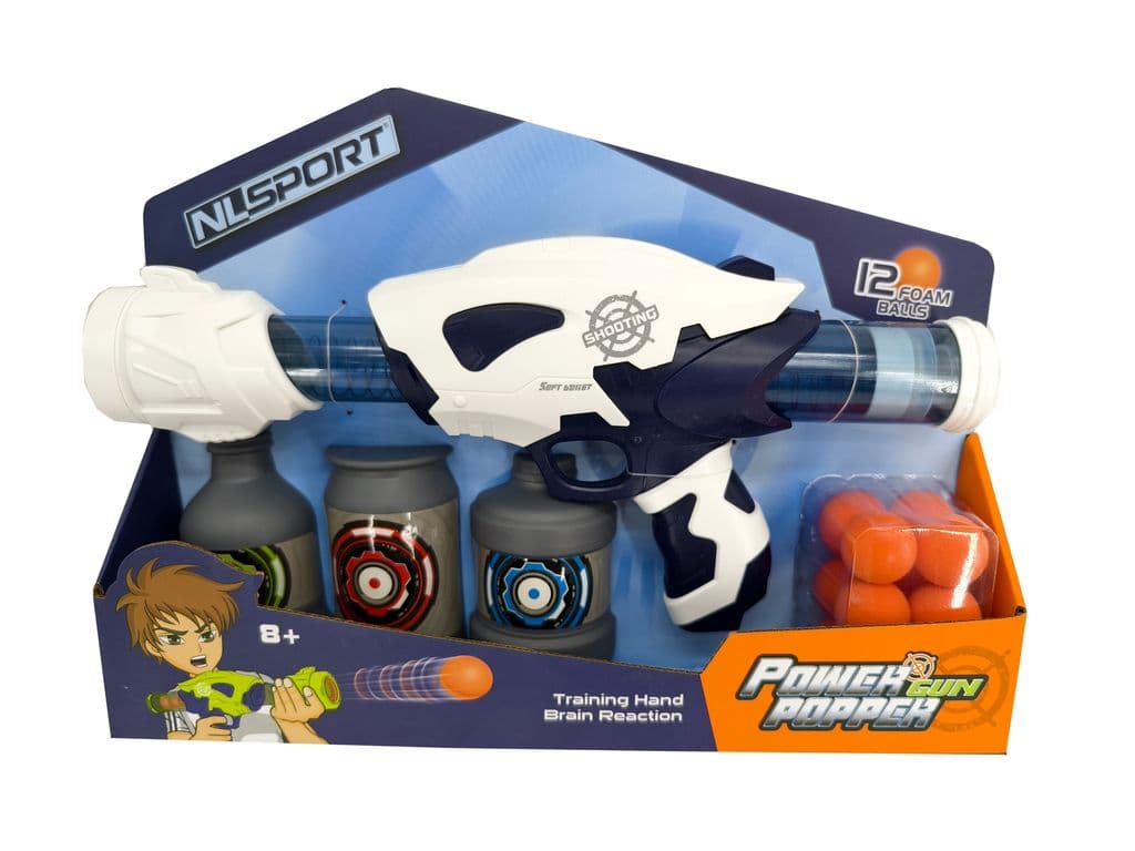 Juguete Lanzador 12 Pelotas -