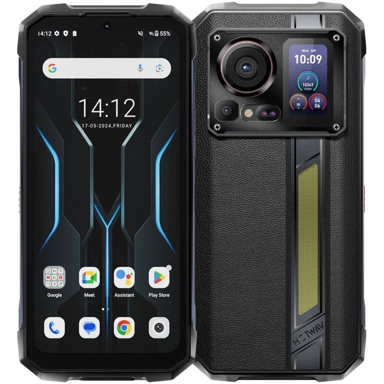 HOTWAV Hyper 7 Pro - Smartphone Rugerizado con 200MP y Bateria de 10800mAh