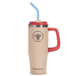 Vaso Termico Mug Termo 1000ml Tapa 2 en 1 Arena