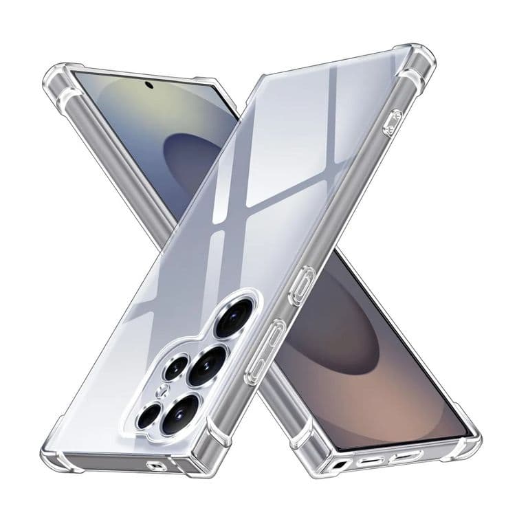 Carcasa Compatible con Samsung S25 Ultra Transparente Antigolpes Reforzada