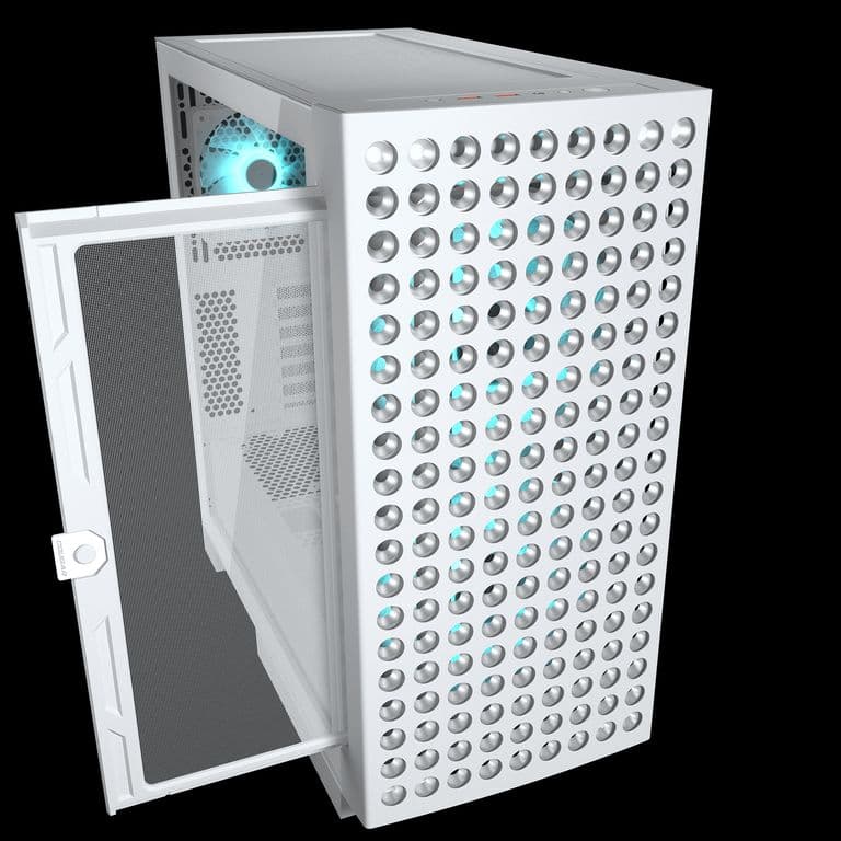 Gabinete gamer Airface ECO RGB white