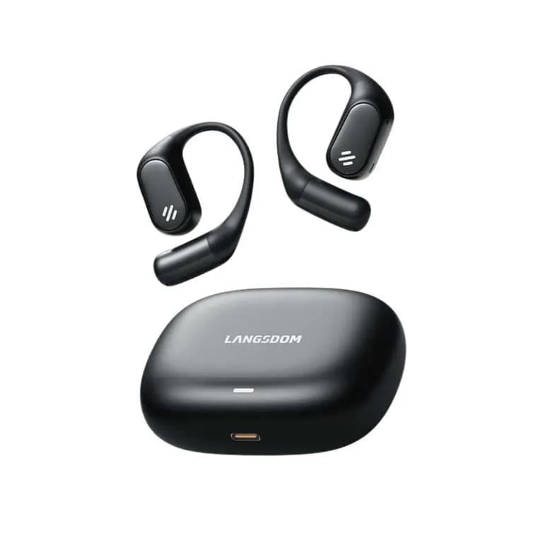 Audifonos Deportivos Bluetooth IPX5 HiFi 36h TE09 Negro Negro