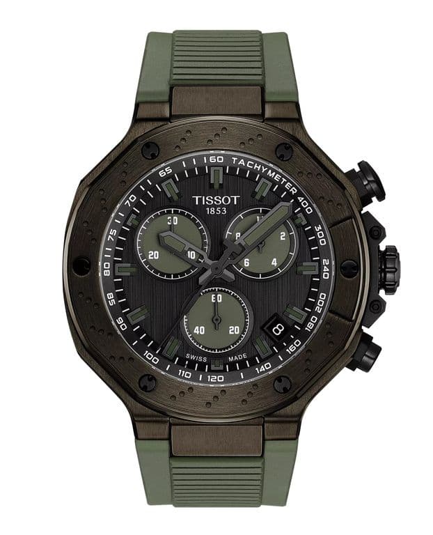 Reloj T-Race Chronograph Resina Verde Verde TALLA UNICA