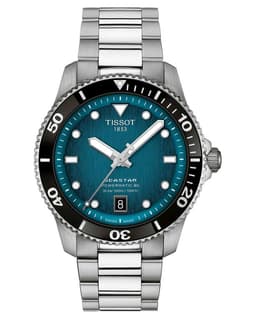 Reloj Seastar 1000 Powermatic 80 Blue Dial Plateado TALLA UNICA