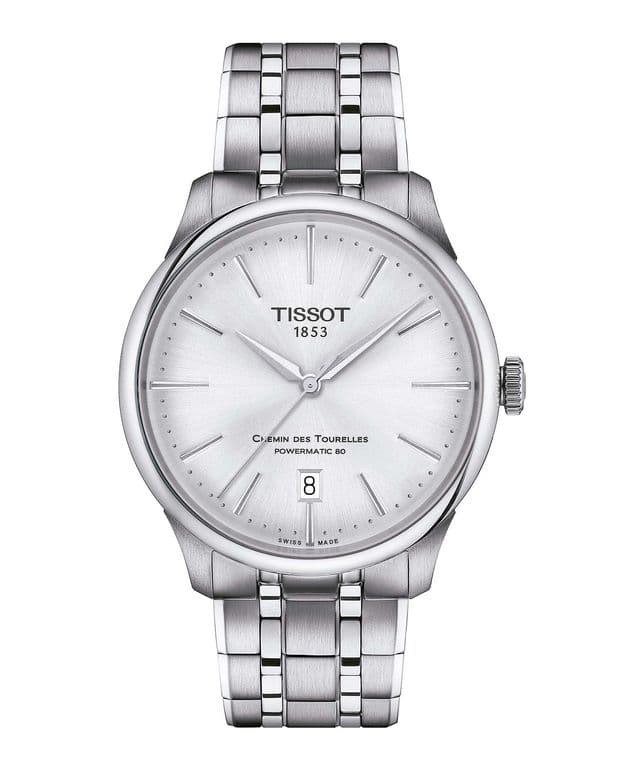 Reloj Chemin Des Tourelles Powermatic 80 Acero Gris TALLA UNICA