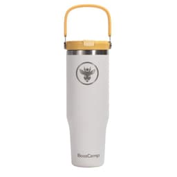 Vaso Termico Mug Termo 1200ml Tapa 2 en 1 Blanco