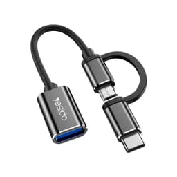 Adaptador 2 En 1 Otg Usb 3.0 Rapido Transmision Gs02