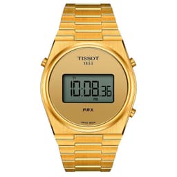 Reloj PRX Digital 40mm Dorado Dorado TALLA UNICA