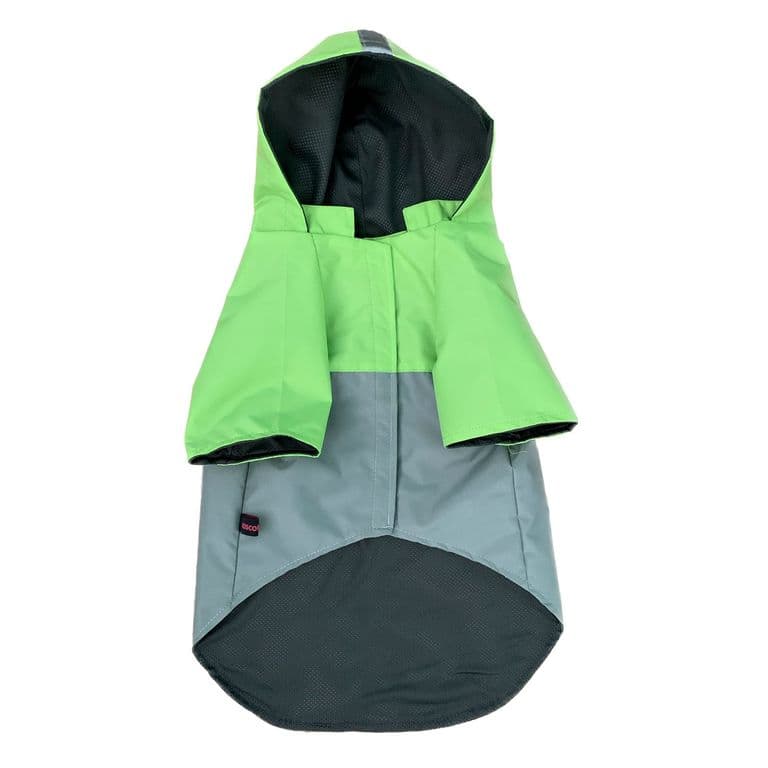 Impermeable Gris Verde talla M