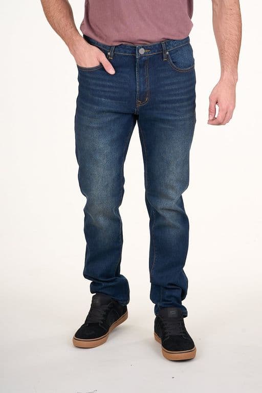 Jeans Denim Slim Fit Azul wi4733 Azul S