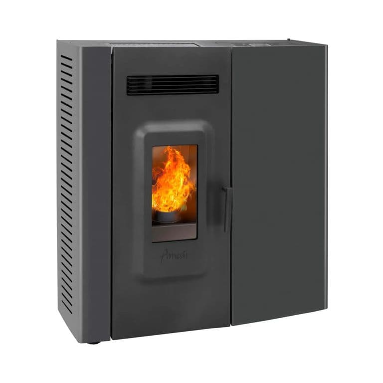 Estufa a pellet negro Slim 9000