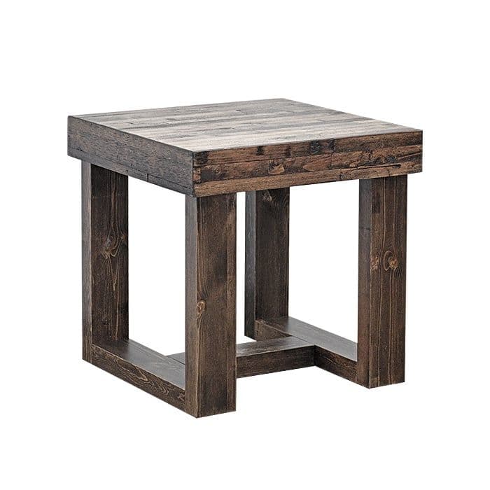 Mesa Lateral Timber Rustico