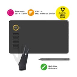 Tableta Grafica A15 Gold con Guante