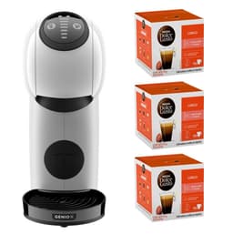 Cafetera Genio S White + Capsulas Lungo X3 Cajas