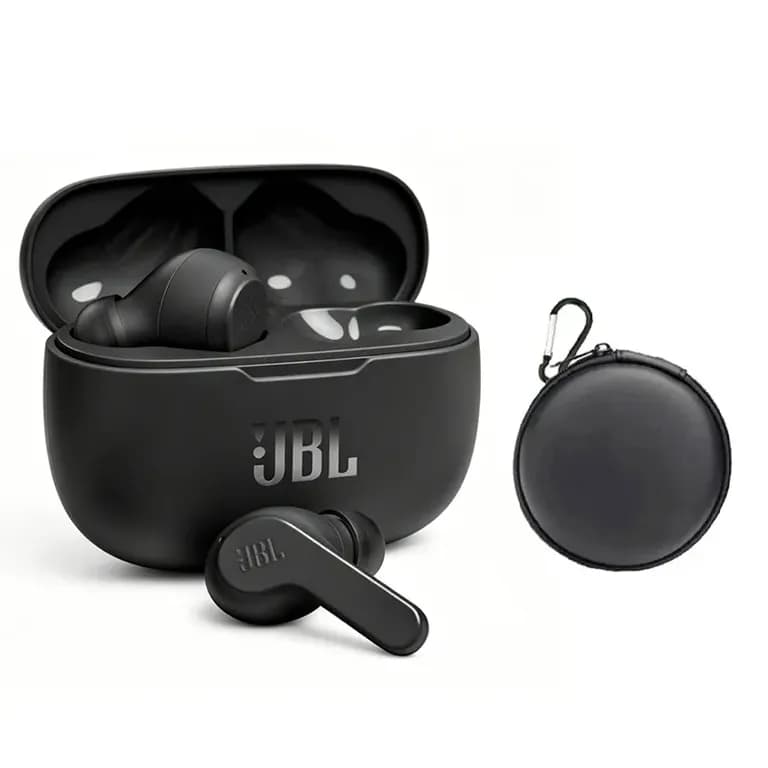 Audifonos Bluetooth WAVE 200TWS y Estuche Negro