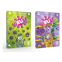 PACK JUEGO DE MESA VIRUS 1 + VIRUS 2 NUEVO EN ESPANOL