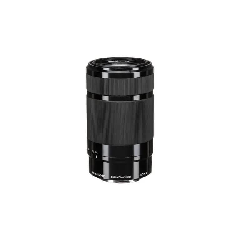 E 55-210mm f/4.5-6.3 OSS Lente - Negro