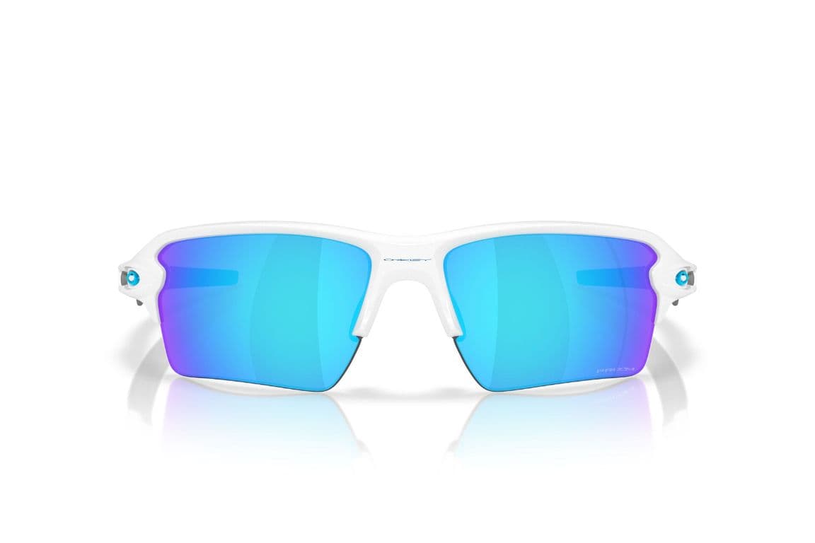 Lentes de Sol Flak 2.0 Xxl Prizm Sapphire Blanco M