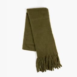 Maxi Bufanda Unicolor Verde Esparrago TALLA UNICA