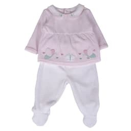 Conjunto Bebe Rosado PVB307-25ROS - Rosa Rosa 0 MESES