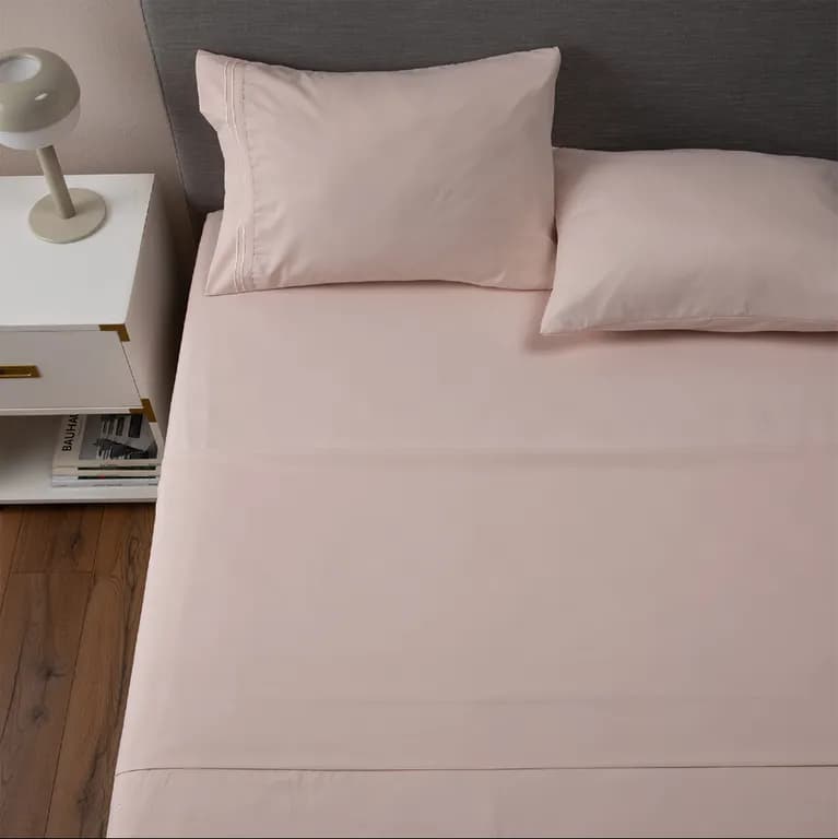 Sabana Hotel Ultra Suave Funda Bordada - Rosa - 2 plazas Rosado ...