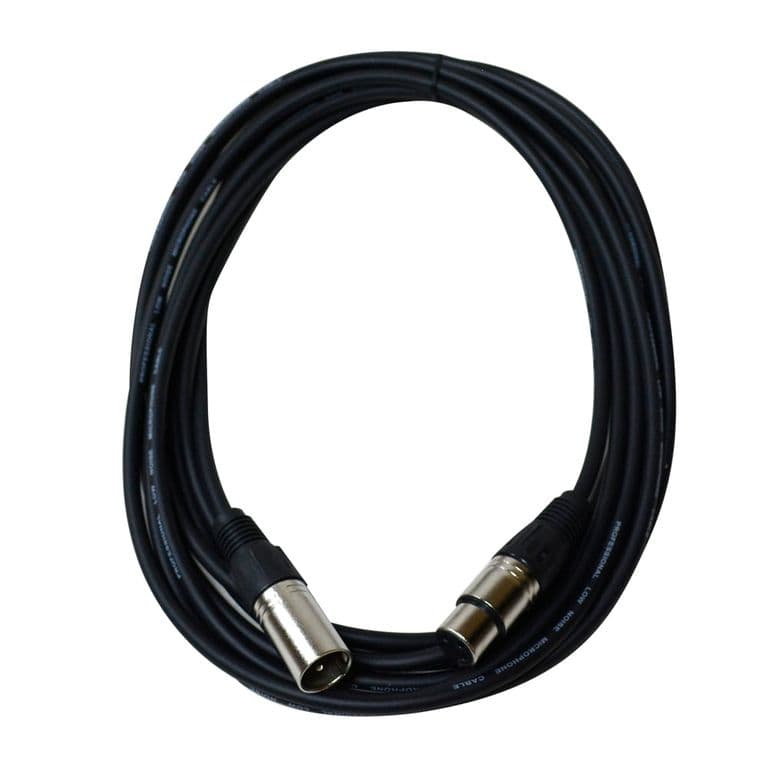 CABLE MICROFONO BALANCEADO XLR M-XLR H 10MT ESSENTIAL MEXX-01