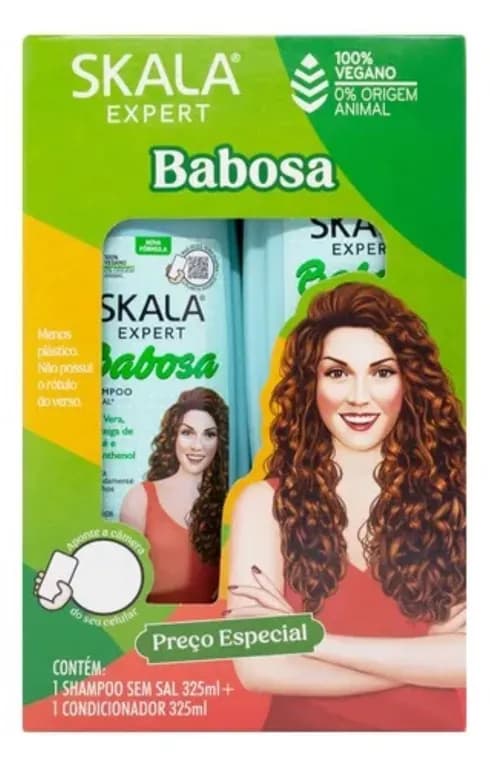 Kit Shampoo Y Acond Babosa Aloe Vera Expert 650ml ...