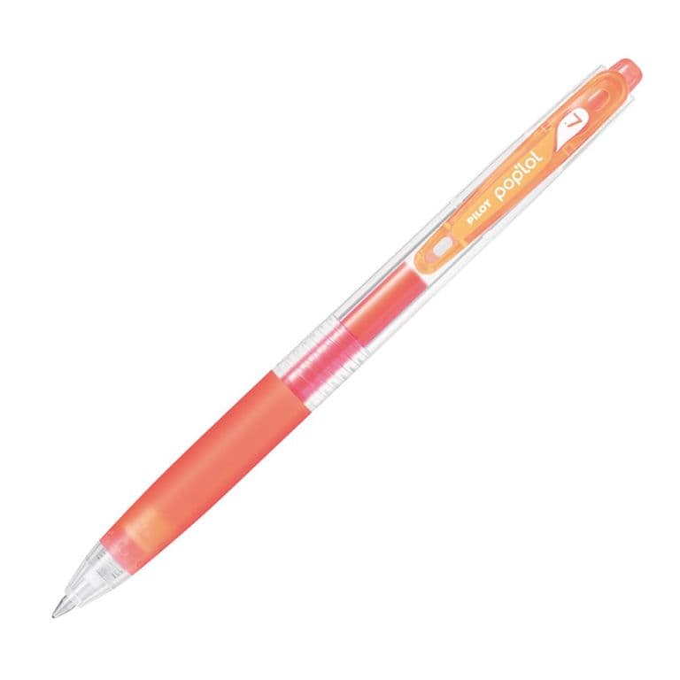 12 un. Lapiz Gel Pop lol Neon Naranjo 0.7 mm.