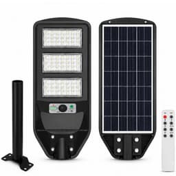 Luminaria Solar Publica High Light LED con Soporte 150W S-02