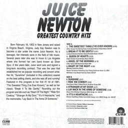 JUICE NEWTON - GREATEST COUNTRY HITS - VINILO
