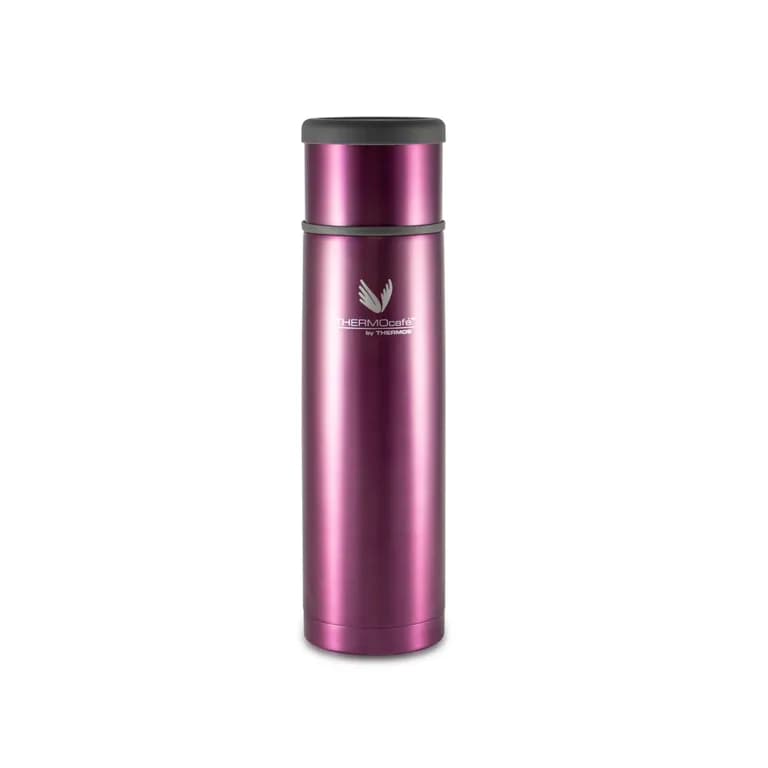 TERMO LIQUIDO ACERO INOXIDABLE PURPURA 500 ML