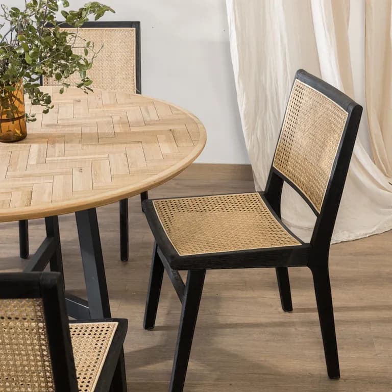 Silla Talabra Amoble Negro