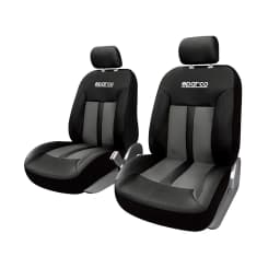 Fundas Cubreasiento Ecocuero Negro Universales - Sp