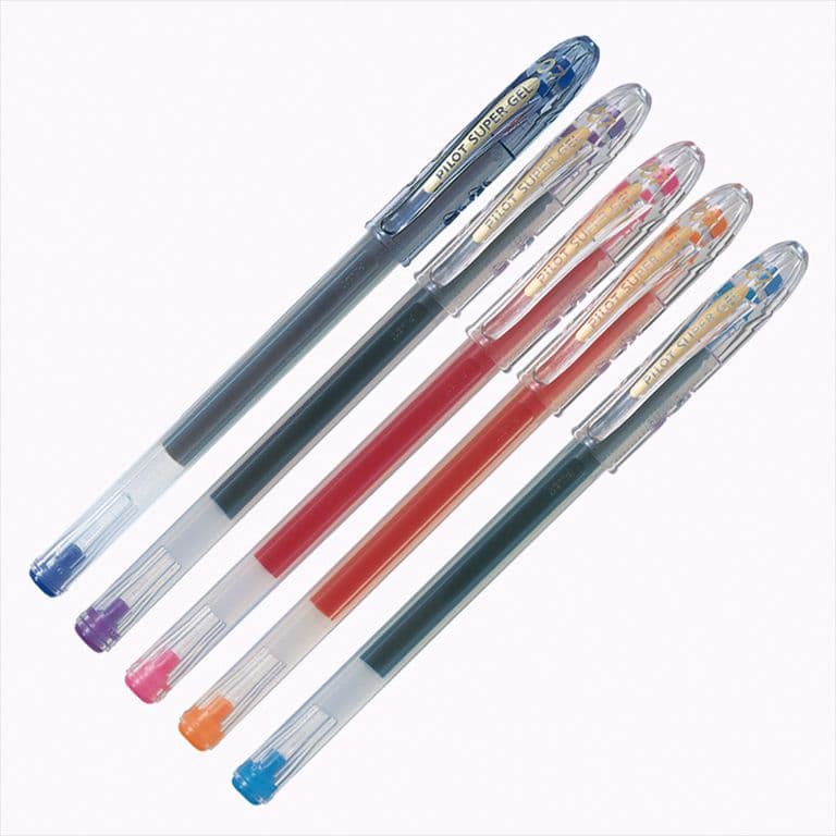 Set Lapiz Tinta 07 Super Gel 5 Colores