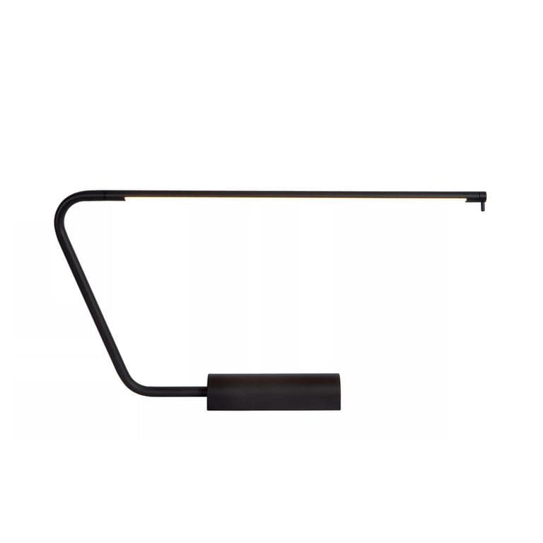 LAMPARA DE MESA MADISON NEGRO LED DIMEABLE CALIDO