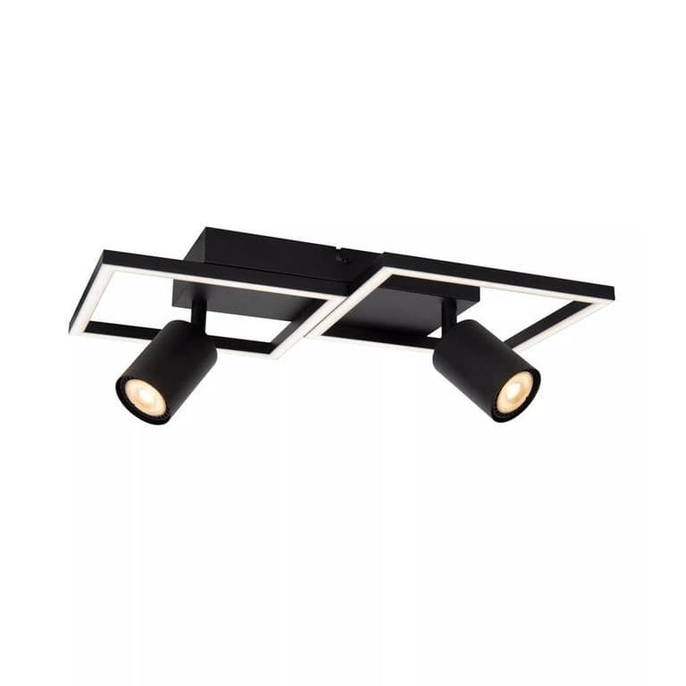 LAMPARA DE TECHO ARIANNE NEGRO LED - 2XGU10