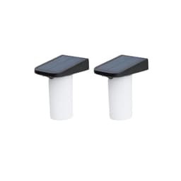 2 Unidades Aplique Solar vertical Sin Base Contra Agua Con Sensor De Movimiento